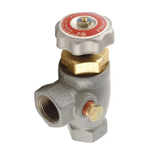 Emerson Fisher Type N450 1/2 in. FNPT Economy Angle Valve