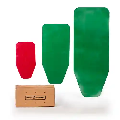 Form-A Funnel KT-103 Flexible Draining Funnel Kit, 3 Pieces (LG101,GP102, TT103)
