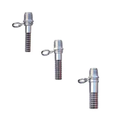 Superklean 8 Series 1/2 in. NPT 304 Stainless Steel Standard Swivel Adapters