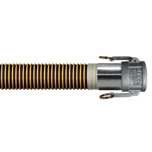Pacific Echo Spiralite® 5100-00 4 in. Petroleum Tank Drop Hose Assemblies w/ Part C Female Couplers