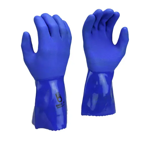 Bellingham Glove 6601 Triple-Dipped PVC/Nitrile 12in. L Gauntlet Glove, XL, 12 Pairs/Pk