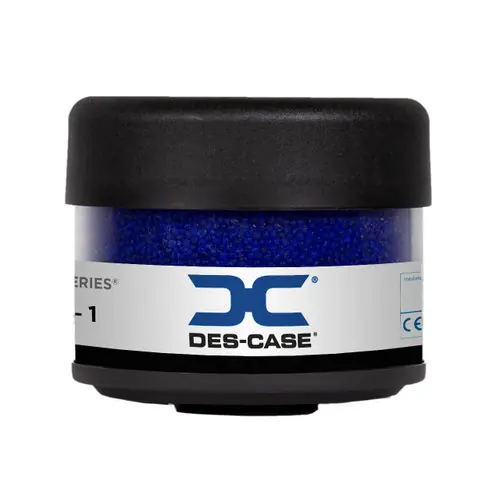 Des-Case DC-EX-1 1 in. FNPT Extended Series Desiccant Breather - 1.2 lbs. Silica Gel