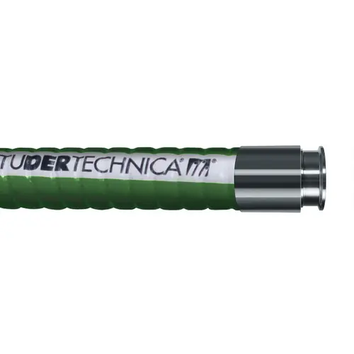 Tudertechnica Glidetech® Distillery 2 in. Beverage Hose Assembly w/ 3A Tri-Clamp Ends