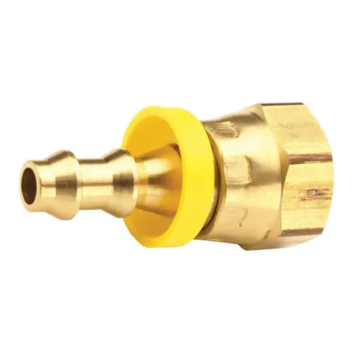 Dixon Brass Female NPSM Swivel Push-On Hose Barb Fittings w/ Gasket Seat