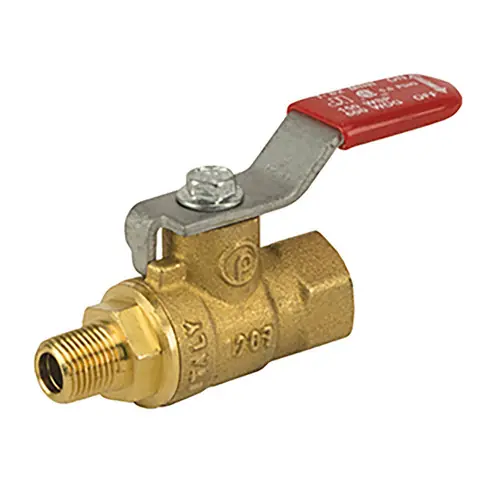 Jomar Valve T-82M Series Threaded Brass Mini Ball Valves w/Lever Handle, Full Port, Lifetime Warranty