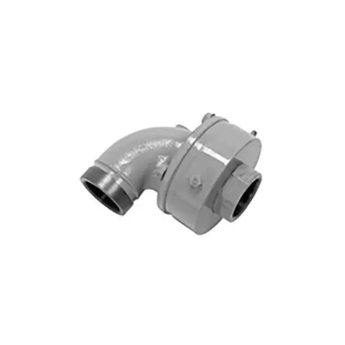 Hannay Reels WHJ-290 2 in. x 1.5 in. x 2 in. VIC 90° Ductile Iron Swivel Joint, FKM, 600 PSI