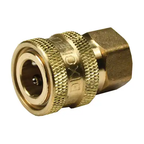 Dixon E-Series 1/4 in. NPTF Straight Through Female Threaded Coupler, Box of 20