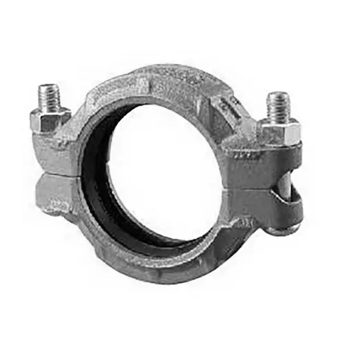 Shurjoint 7707 Heavy Duty Flexible Grooved Coupling, Galvanized