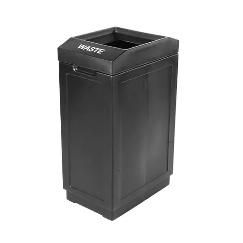 Forte Products Sidekick Waste Can, Black