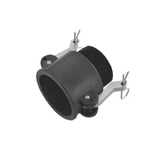Bee Valve 3/4 in. Female Coupler Garden Hose Fitting, Male GHT Poly
