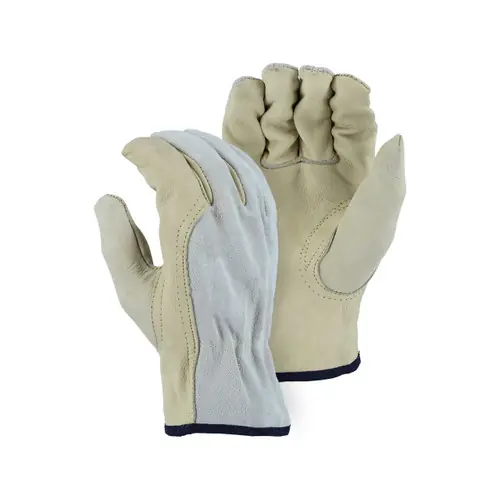 Majestic Combination Leather Driver Gloves - Medium - 1 Pair