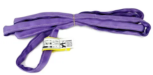 DD Sling VR1 Viking Seamed Purple Endless 0.60 in. Dia. Roundsling