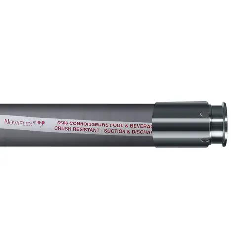 NovaFlex 6506WB 1 1/2 in. Connoisseurs Food & Beverage Hose  w/ Tri-Clamp Ends
