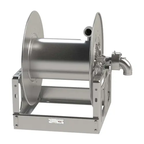 Hannay Reels FF Series Steel Reel for Large Booster/Collapsible Hose, Manual Rewind, Reel Only, FF20-33-34