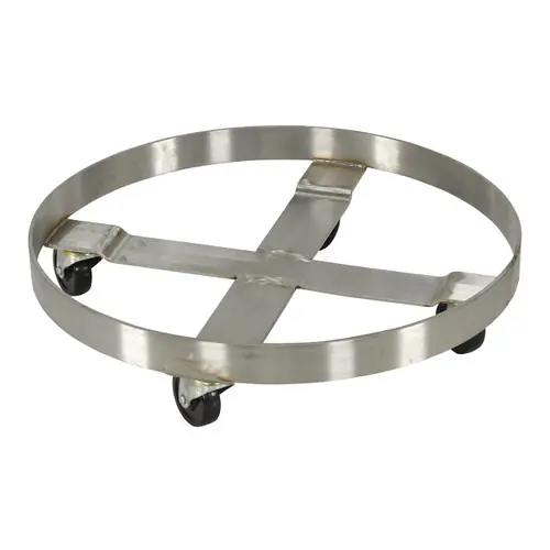 Vestil DRUM-SS-55-H Stainless Steel 55 Gallon Drum Dolly