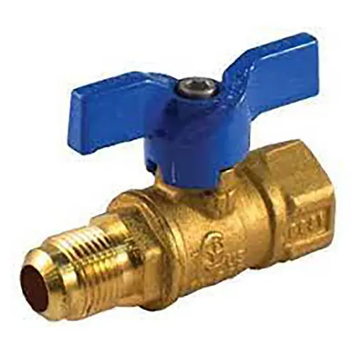 Jomar Valve T-204 Series Flare x FNPT Ball Valves w/T-Handle, 600 PSI, Lifetime Warranty