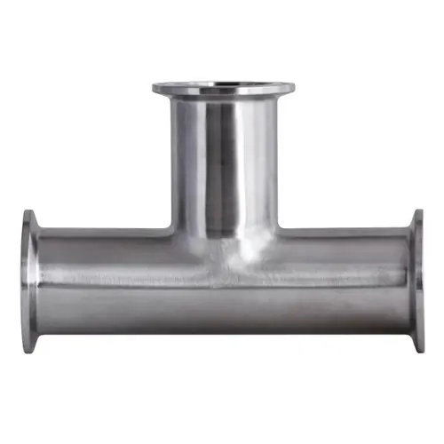 Steel & O'Brien 7MP Tee w/ Clamp Ends, 304 Stainless Steel
