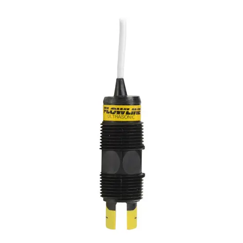 Flowline Switch-Tek® LU10 Ultrasonic Short Point Liquid Level Switch, Polypropylene, 3/4 in. NPT