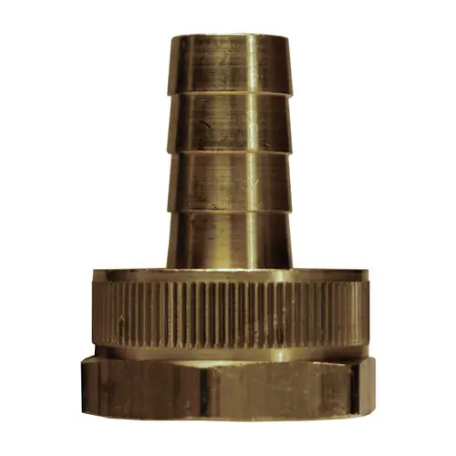 Dixon Standard Brass Female GHT Shank w/ Swivel Nut - Lead Free