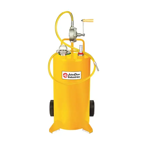 JohnDow 25 Gallon UL Listed Portable Steel Diesel Gas Caddy
