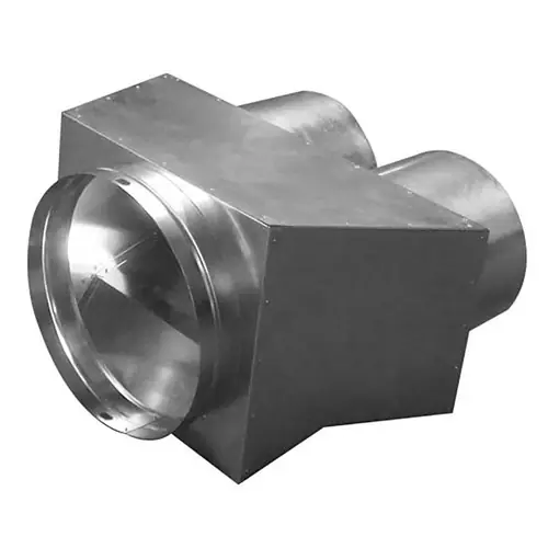 L.B. White 16 in. Duct 2 to 1 Adapter Kit for Foreman 500 & 750