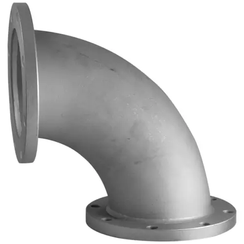 4 in. Carbon Steel 90° Elbow w/ Fixed TTMA Flanges