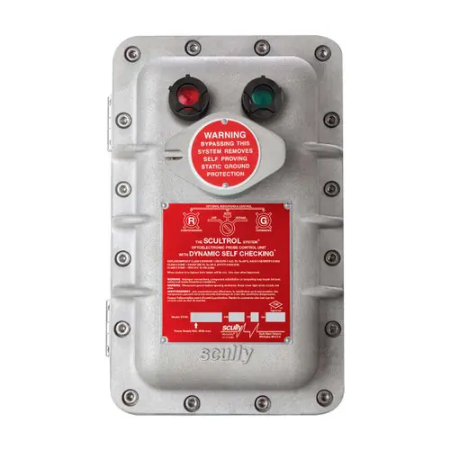Scully ST-35-115-EL Multiple Point Optic Sensing Overfill Prevention Controller w/ Indicator Lamps, 115V AC