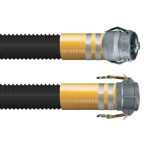Kanaflex ST 120 VP 4 in. Vapor Recovery Hose Assemblies w/ Part C Female Coupler x Dixon VR4040CS-AL Ends