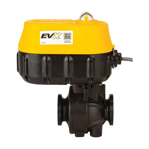 Banjo MEVX Series 1 in. Full Port Manifold Flange Electric Valve - On/Off Style
