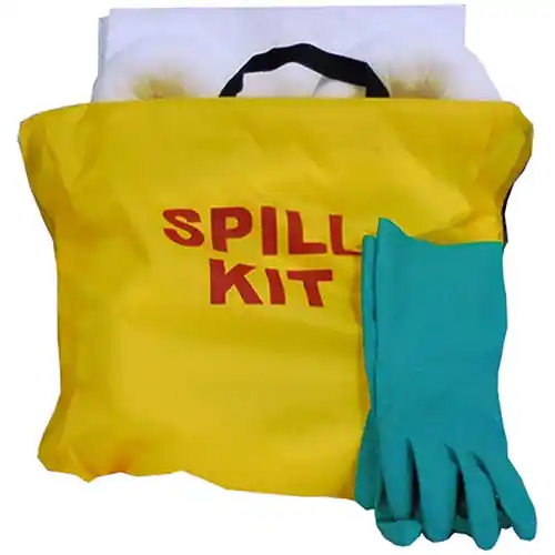 Essentials Small Carry Bag Oil Only Spill Kit, 6 Gallon Absorbency