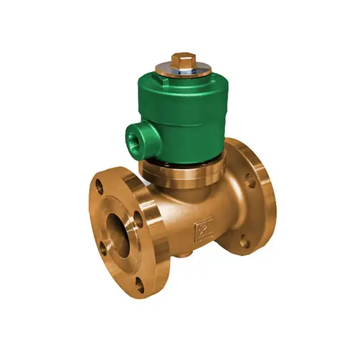 Rancho Factory 878X 2 in. Zero Differential Bronze Solenoid Valve, FKM Seal, Flanged