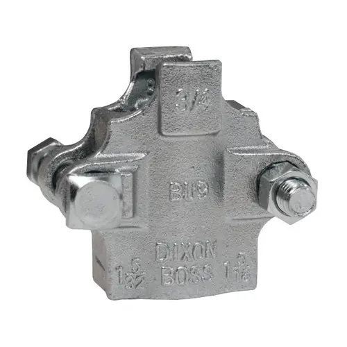 Dixon Boss® RBU9 Stainless Steel Clamp 3/4 in. Hose ID, 2 Bolt Type and 2 Finger