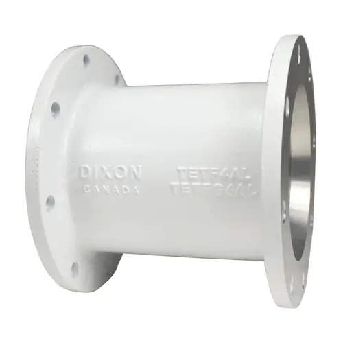 Dixon 4 in. Aluminum TTMA Flange Extension - White