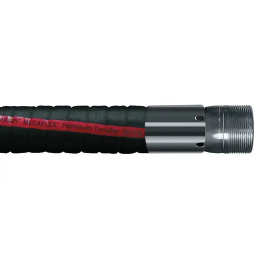 Gates Fuel Master™ 150SD MegaFlex 3 in. Transfer Hose Assemblies w/ Male NPT Ends