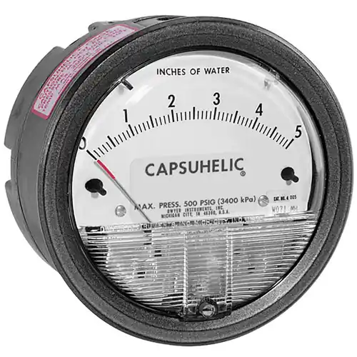 Dwyer Series 4000 Capsuhelic® Differential Pressure Gauge