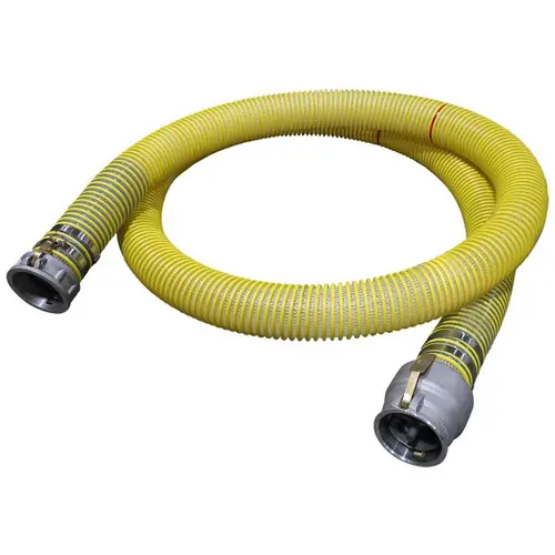 Kuriyama VaporFlex 4 in. Heavy Duty Reinforced Vapor Recovery Hose Assemblies w/ Part C Female Coupler x CPP Ends