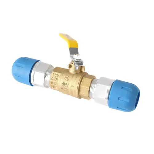 FastPipe® Inline Valve Fitting for Aluminum Pipe