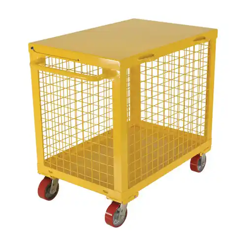 Vestil TBS-2436-XM-13 Portable Storage Tool Box Cart w/Lockable Door, 2000 lb. Cap.