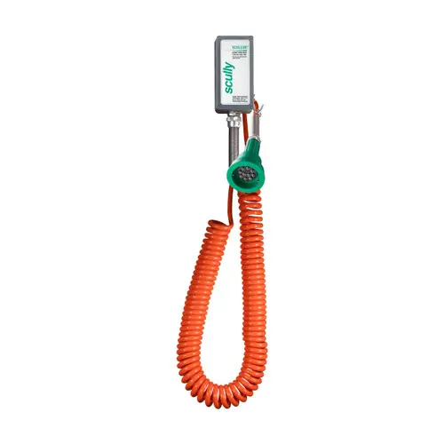 Scully 8729 Sculcon Junction Box, Green Thermistor Plug w/ 2 J-Slot Pins & 10 Contact Pins & 30 ft. Coiled Cord
