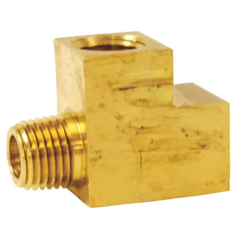 Dixon Brass NPT 1/4 in. Street Tee
