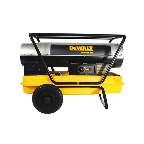 DeWalt® DXH190HD 190,000 BTU Portable Forced Air Kerosene Heater w/Thermostat