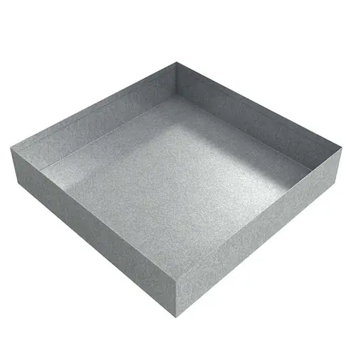JME 12 in. x 12 in. Square Galvanized Drip Pan