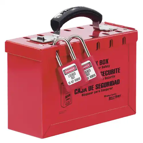 Master Lock 498A Latch Tight Portable Group Lock Box