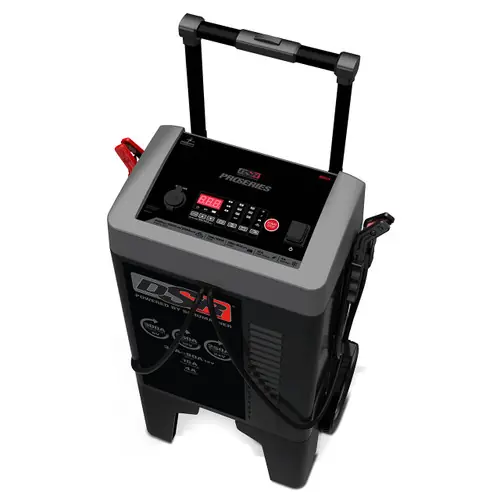 Schumacher DSR Proseries DSR124 Wheeled Charger/Engine Start w/Flash Programming, 6/12/24V, 330A/300A/250 Amps