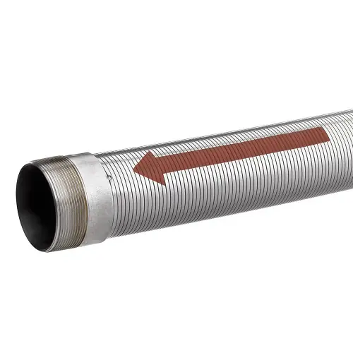 Hose Tec TecFlex™ HT-FLEX Series 4 in. NPT Interlocked 304 Stainless Steel Metal Hose