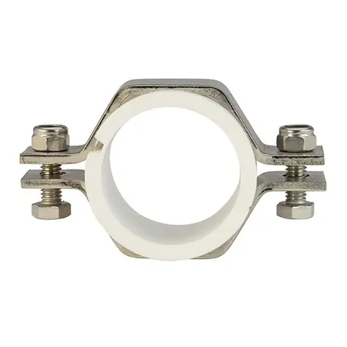 JME SSTHP Series 304 SS Tube Hanger w/PVC Sleeve
