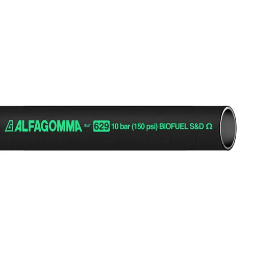 Kuriyama T629AA 2 in. 150 PSI Black Biofuel Petroleum Suction & Discharge Hose - Hose Only
