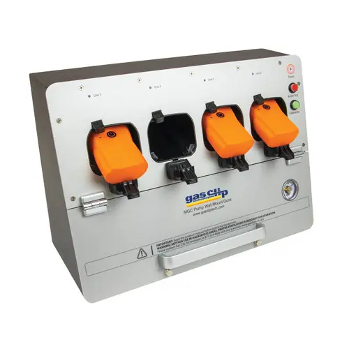 Gas Clip Technologies MGC Pump Dock Station, Four Bay, Wall Mount