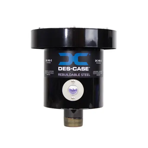 Des-Case DC-RS-3 2 in. NPT Rebuildable Steel Breather - 3 lbs. Silica Gel