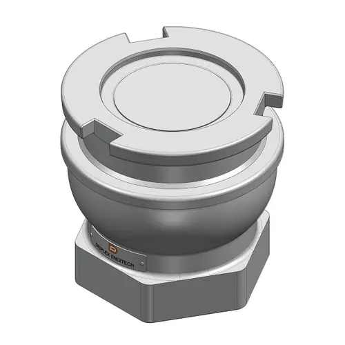 Driplex Aluminum 4 in. Dry Disconnect Adapter x 4 in. Female NPT w/ FKM Seal